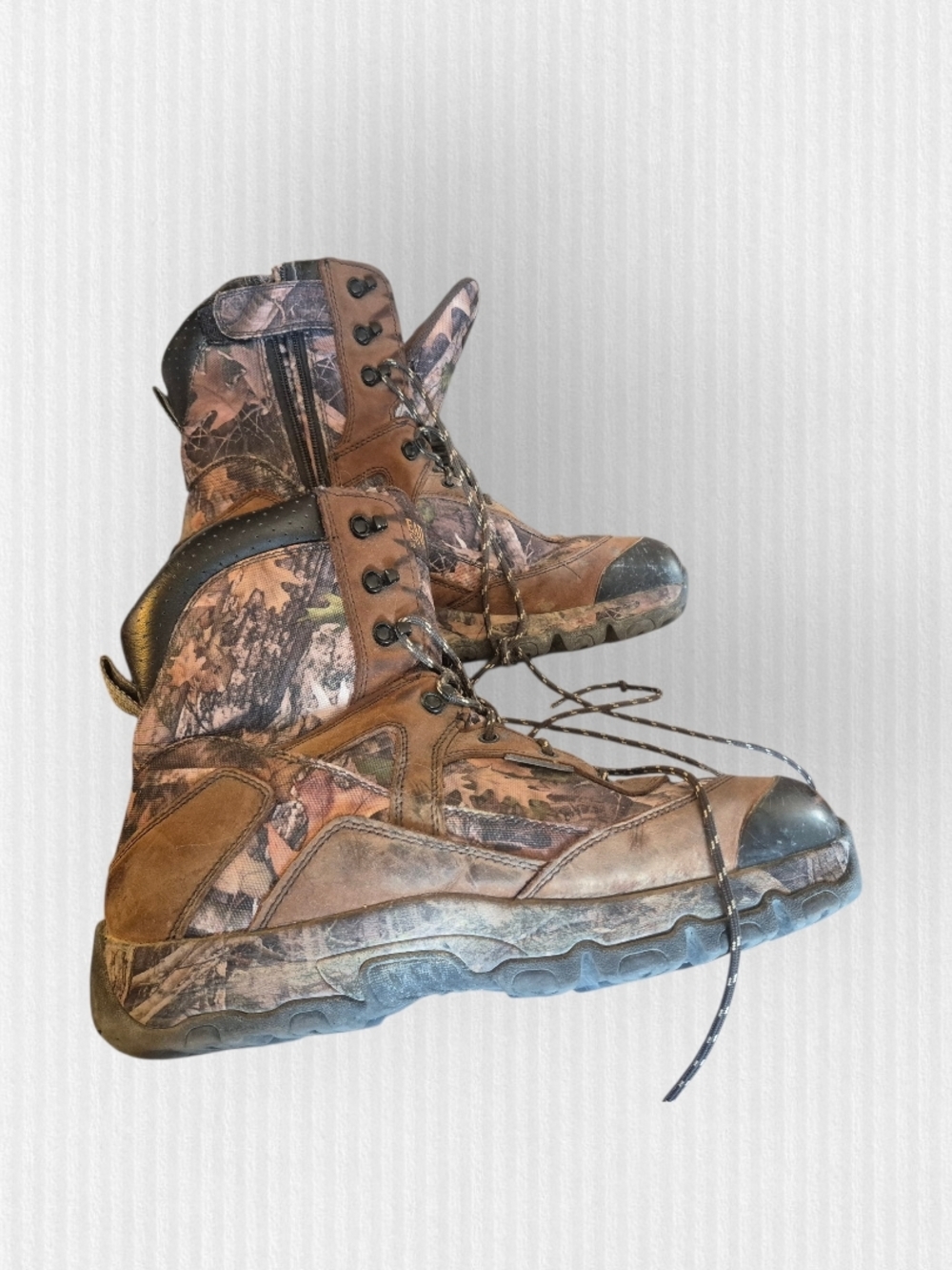 RedHead Brown Camouflage Lace-Up Men's Hunting Boots